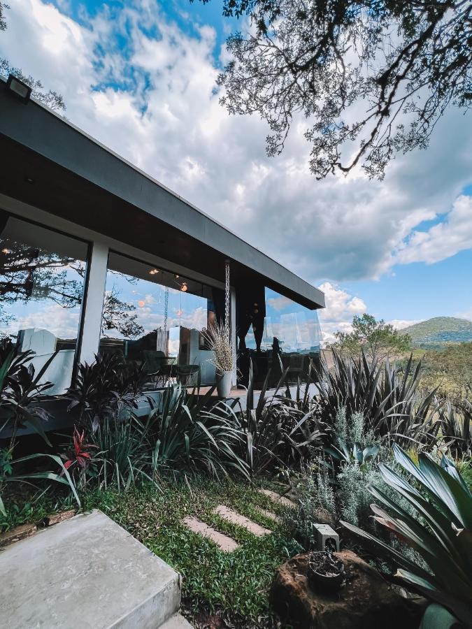 La Contemporanea Cabanas Prox A Cidade Vista Para Ponto Turistico Urubici Luaran gambar
