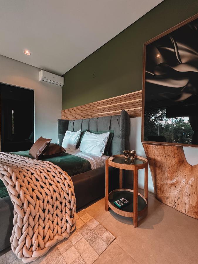 La Contemporanea Cabanas Prox A Cidade Vista Para Ponto Turistico Urubici Luaran gambar